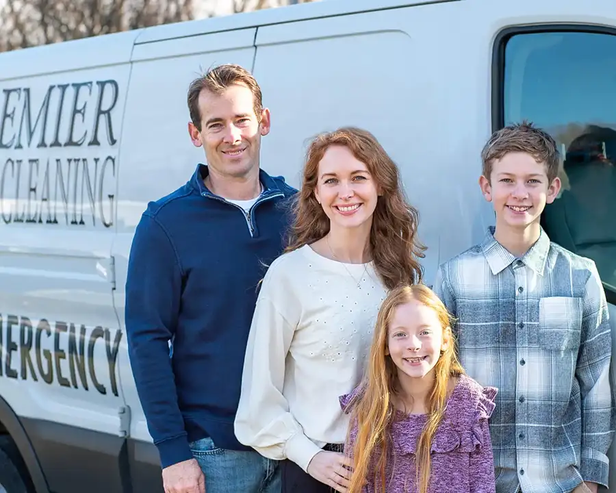 Premier Carpet Cleaning family - Edwardsville, Illinois